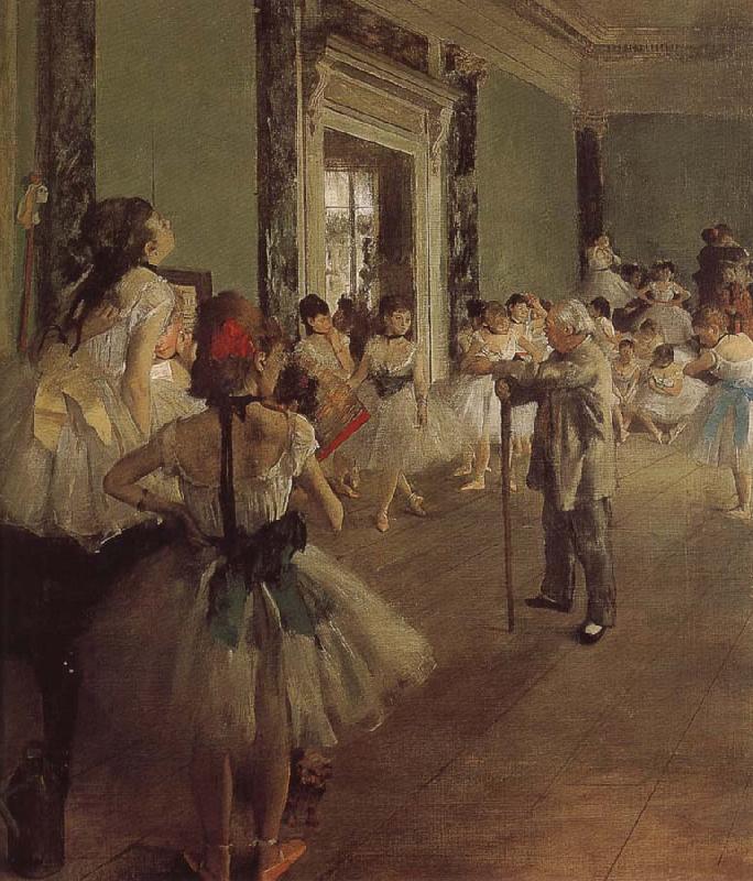 Edgar Degas Dance class China oil painting art